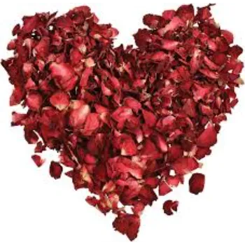 Heart Look Dry Rose Leaves